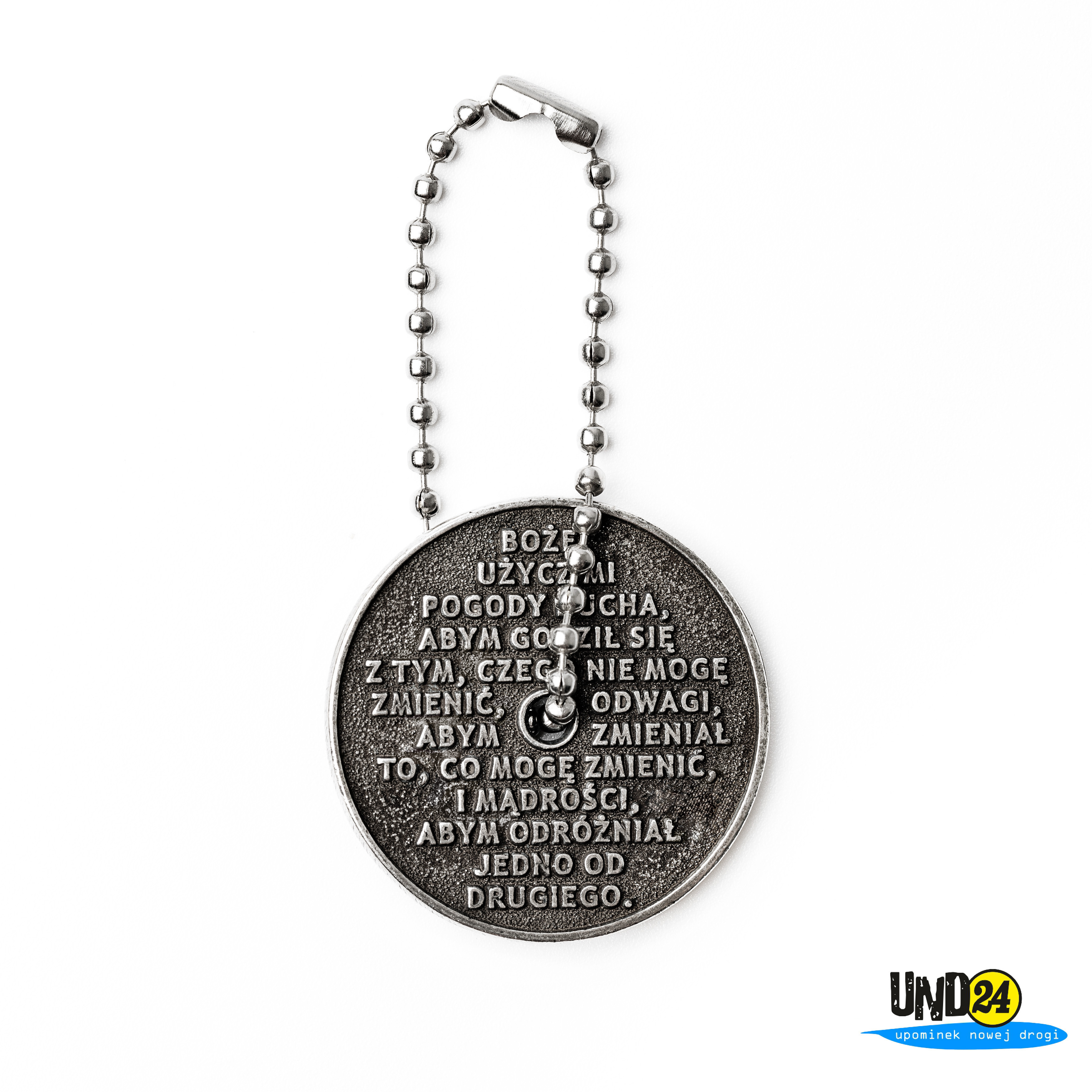 Medal 24 Godziny z Modlitwą o Pogodę Ducha na Łańcuszku - Tzw. Zerowy